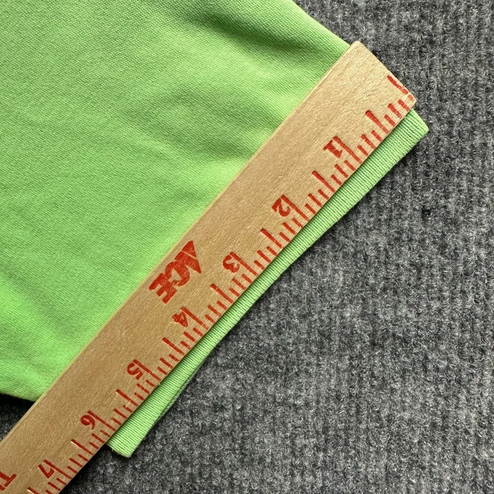 Polo Ralph Lauren Mens Lime Green Short Sleeve Cotton Polo Shirt Orange Pony M